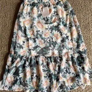 Lauren Conrad Women’s Floral Print Skirt